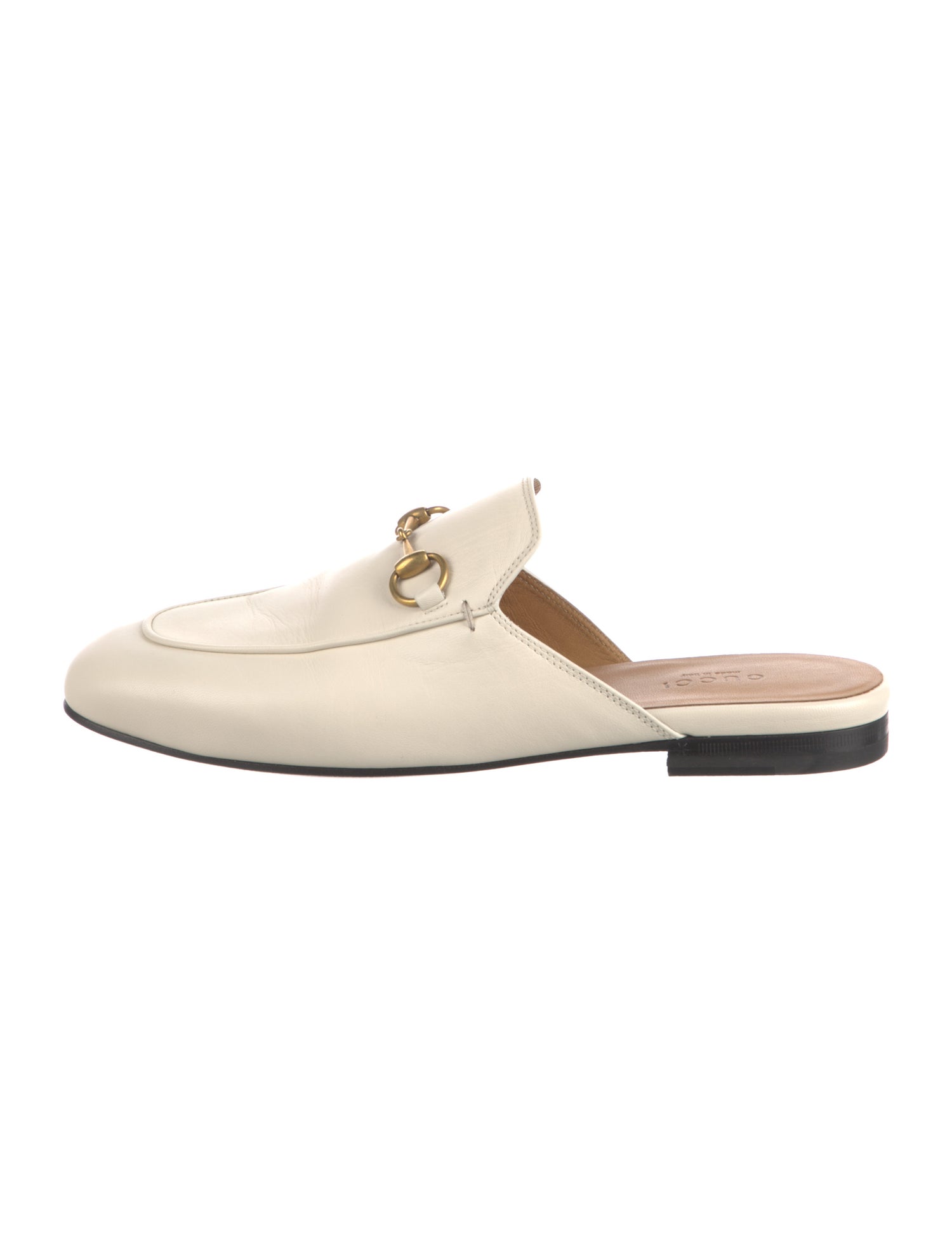 Gucci Horsebit Accent Leather Mules